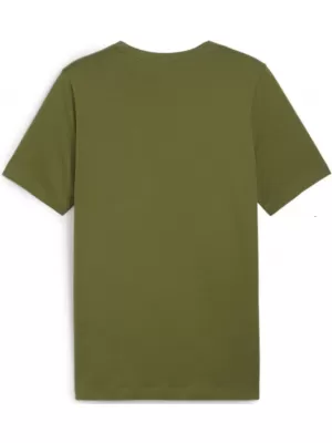 Pánské triko PUMA ESS+ 2 COL LOGO TEE 586759-35 GREEN
