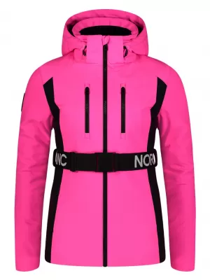 Dámská softshellová lyžařská bunda NORDBLANC APRES-SKI NBWJL7928 RŮŽOVÁ