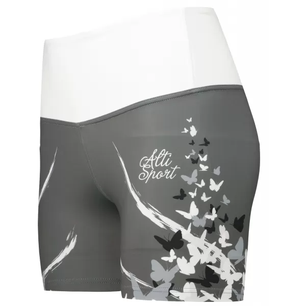  Dámské krátké legíny premium ALTISPORT VOJ/ALW022LEG03 ŠEDÁ 