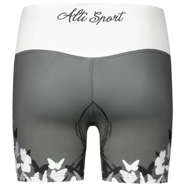  Dámské krátké legíny premium ALTISPORT VOJ/ALW022LEG03 ŠEDÁ 