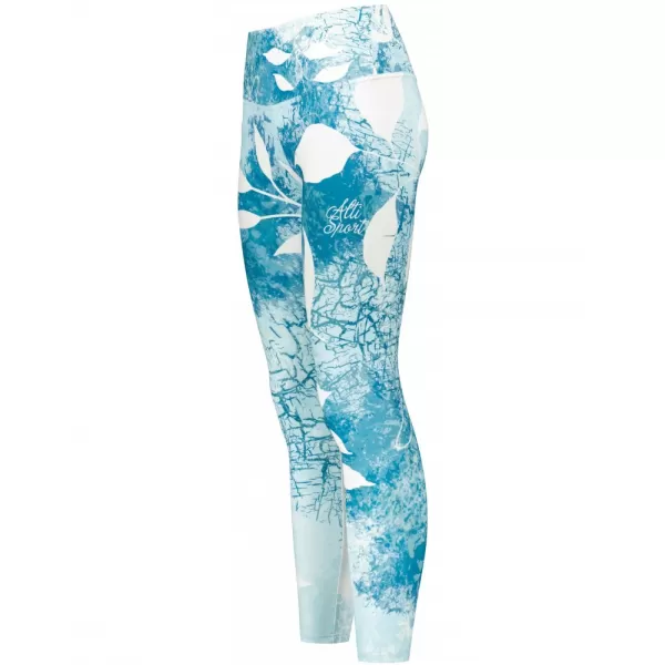  Dámské dlouhé legíny premium ALTISPORT VOJ/ALW020LEG01 MODRÁ 