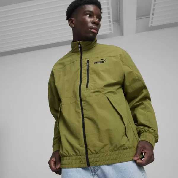  Pánská bunda PUMA STYLE WINDBREAKER 623685-33 GREEN 