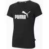 Dívčí triko PUMA ESS LOGO TEE 587029-01 BLACK
