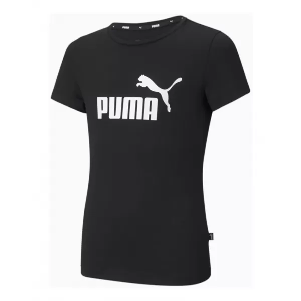  Dívčí triko PUMA ESS LOGO TEE 587029-01 BLACK 
