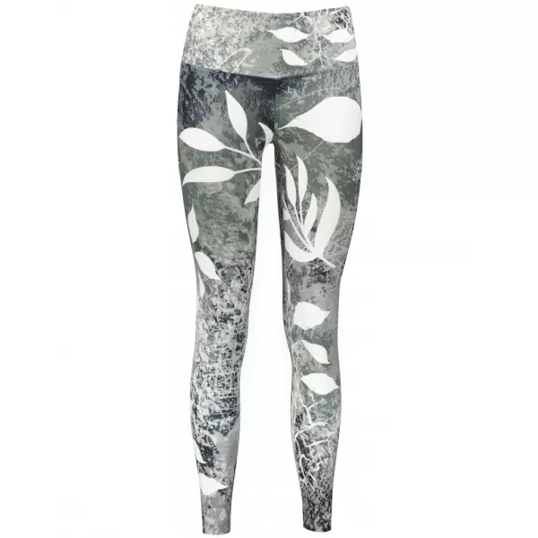 Dámské dlouhé legíny premium ALTISPORT VOJ/ALW020LEG01 ČERNOBÍLÁ 