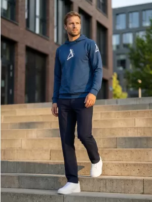 Pánská funkční mikina premium ALTISPORT VOJ/ALM013MI01 NÁMOŘNÍ MODRÁ