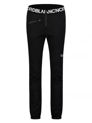 Dámské zateplené softshell kalhoty NORDBLANC TASK NBWPL7990 ČERNÁ