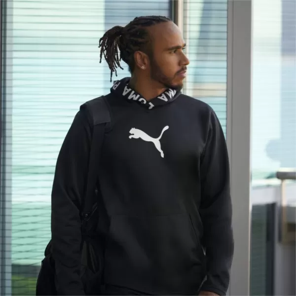  Pánská mikina PUMA TRAIN PWR FLEECE HOODIE 520893-01 BLACK 