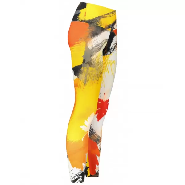  Dámské dlouhé legíny premium ALTISPORT VOJ/ALW019LEG01 ORANŽOVÁ 
