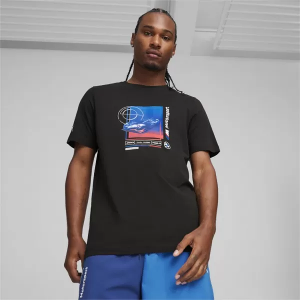  Pánské triko PUMA BMW MMS CAR GRAPHIC TEE 2 624158-01 BLACK 