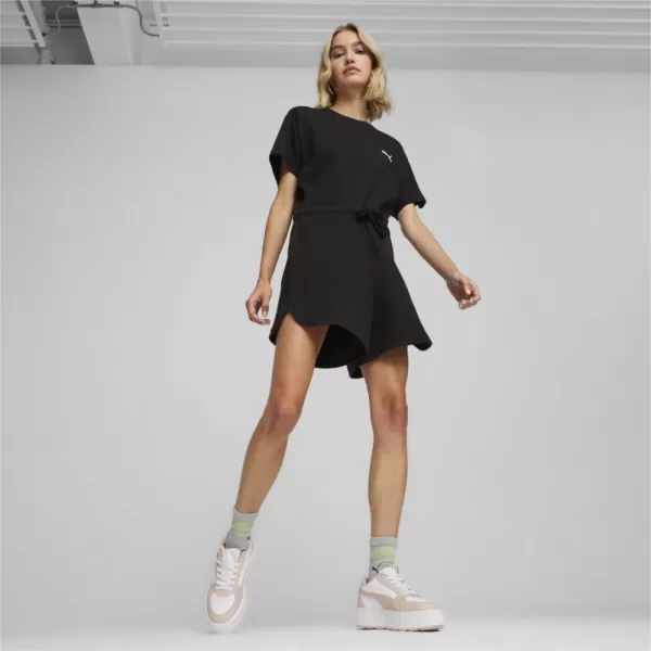  Dámský overal PUMA HER SHORT JUMPSUIT 677891-01 BLACK 