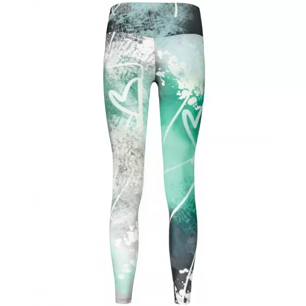  Dámské dlouhé legíny premium ALTISPORT VOJ/ALW017LEG01 TYRKYSOVÁ 