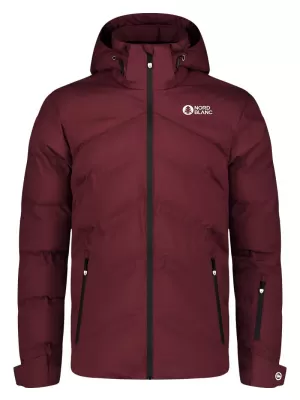 Pánská zimní bunda NORDBLANC BRILLIANCY NBWJM7926 VÍNOVÁ