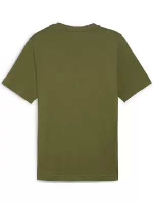 Pánské triko PUMA ESS+ 2 COL SMALL LOGO TEE 674470-33 GREEN