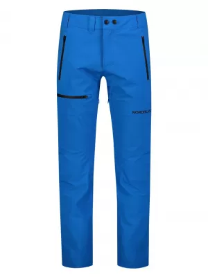 Pánské nepromokavé outdoorové kalhoty NORDBLANC ZESTILY NBFPM7960 MODRÁ