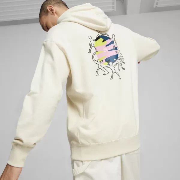  Pánská mikina PUMA DOWNTOWN GRAPHIC HOODIE 624361-99 ASSORTED COLOURS 