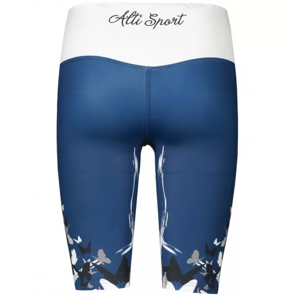  Dámské legíny nad kolena premium ALTISPORT VOJ/ALW022LEG02 NAVY 