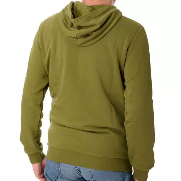  Pánská mikina PUMA ESS+ 2 COL BIG LOGO HOODIE 586765-35 GREEN 