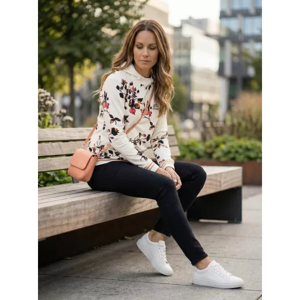  Dámská mikina premium ALTISPORT VOJ/ALW024MI01 BÍLÁ 