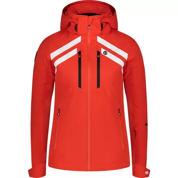  Dámská lyžařská bunda NORDBLANC CREVASSE NBWJL7932 ORANŽOVÝ INKOUST 