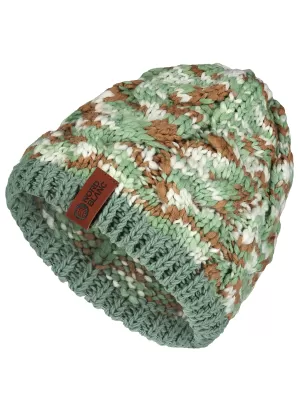 Dámská čepice NORDBLANC KNIT NBWHK7795 SVĚTLE ZELENÁ