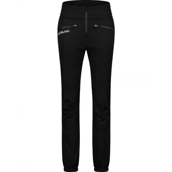  Dámské zateplené softshell kalhoty NORDBLANC OCCASION NBWPL7989 ČERNÁ 