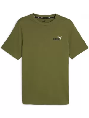 Pánské triko PUMA ESS+ 2 COL SMALL LOGO TEE 674470-33 GREEN