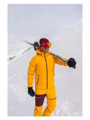 Pánská zimní bunda NORDBLANC BRILLIANCY NBWJM7926 ŽLUTÁ