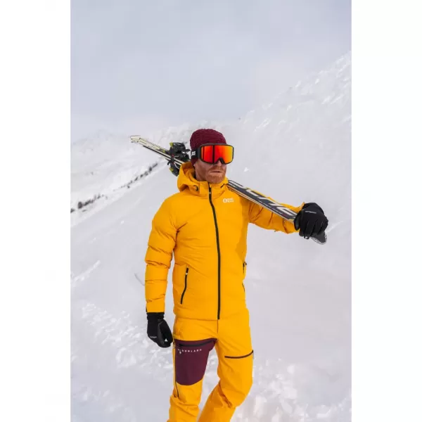  Pánská zimní bunda NORDBLANC BRILLIANCY NBWJM7926 ŽLUTÁ 