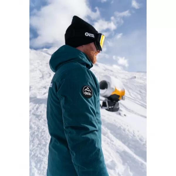  Pánská lyžařská bunda NORDBLANC OFFHAND NBWJM7927 ZELENÁ 