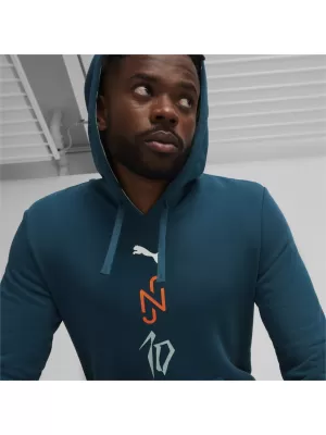 Pánská mikina PUMA NJR CREATIVITY LOGO HOODY 658955-13 BLUE