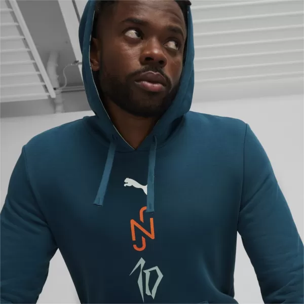  Pánská mikina PUMA NJR CREATIVITY LOGO HOODY 658955-13 BLUE 