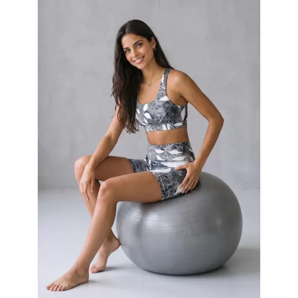  Dámské krátké legíny premium ALTISPORT VOJ/ALW020LEG03 ČERNOBÍLÁ 