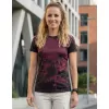 Dámské funkční triko premium ALTISPORT VOJ/ALW012TR01 FIALOVÁ/ČERNÁ