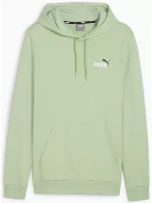 Pánská mikina PUMA ESS+ 2 COL SMALL LOGO HOODIE 680990-95 GREEN