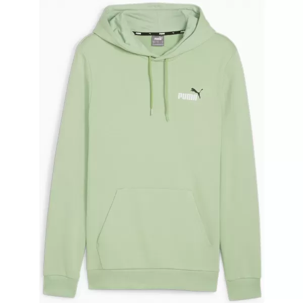  Pánská mikina PUMA ESS+ 2 COL SMALL LOGO HOODIE 680990-95 GREEN 