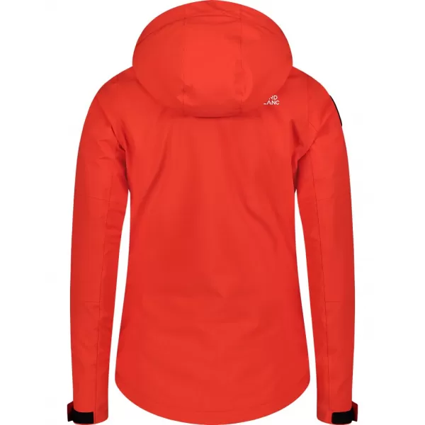  Dámská lyžařská bunda NORDBLANC CREVASSE NBWJL7932 ORANŽOVÝ INKOUST 