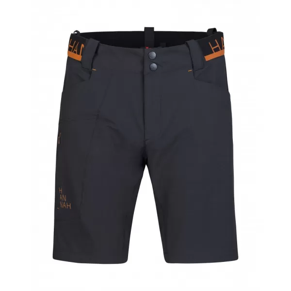 Pánské kraťasy HANNAH NAIRI II ANTHRACITE/ORANGE 