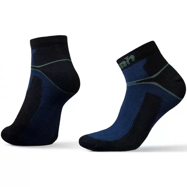  Pánské ponožky HANNAH BANKLE II BLUE NAVY/GREEN 