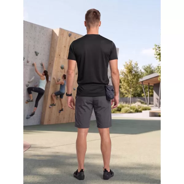  Pánské funkční triko ALTISPORT NoPrint NP/ALM421 ČERNÁ 