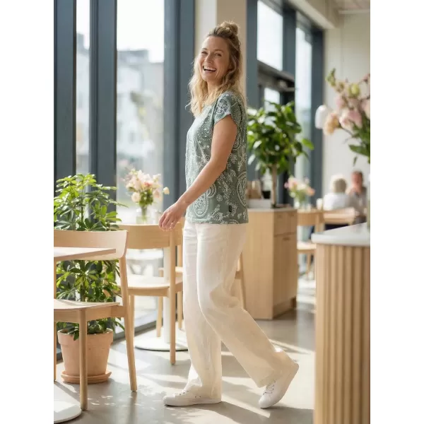  Dámské triko SAM 73 MARGARITA WT 903 ZELENOŠEDÁ 