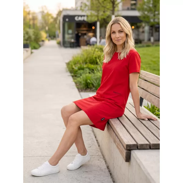  Dámské šaty SAM 73 GAZELLE WZ 855 ČERVENÁ 