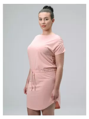 Dámské šaty LOAP BUGATELA CLW2477 RŮŽOVÁ