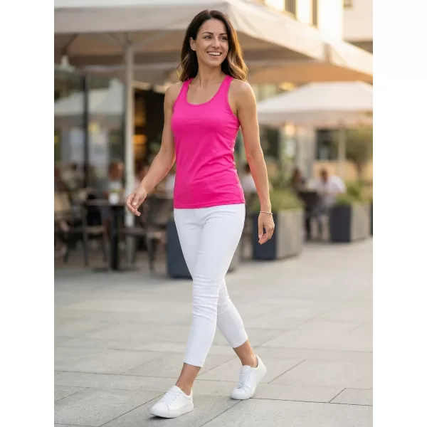  Dámské funkční tílko ALTISPORT NoPrint NP/ALW761 NEON PINK 