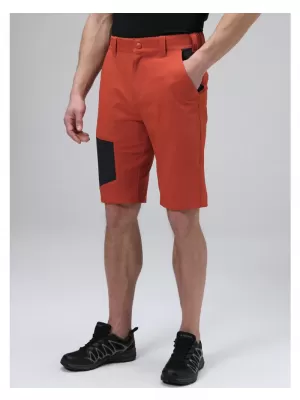 Pánské šortky LOAP UZEK OLM2405 ORANŽOVÁ