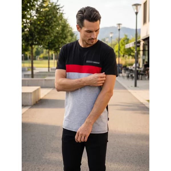  Pánské triko SAM 73 ERNESTO MT 840 SVĚTLE ŠEDÁ 