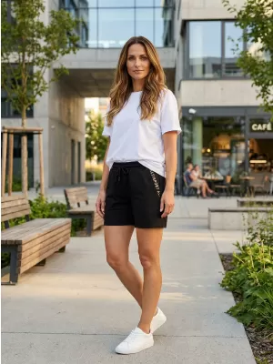 Dámské šortky ALTISPORT CISSY ČERNÁ