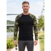 Pánské triko s dlouhým rukávem ALTISPORT NoPrint NP/ALM661 CAMOUFLAGE BROWN