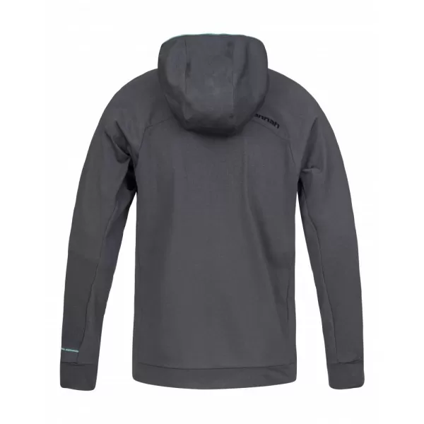 Pánská mikina HANNAH ETHAN HOODY ANTHRACITE MEL 