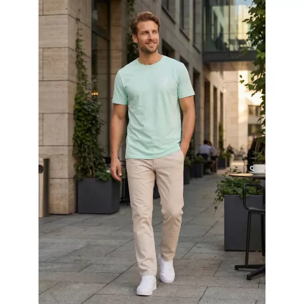  Pánské triko SAM 73 FELIPE MT 843 MINTOVÁ 